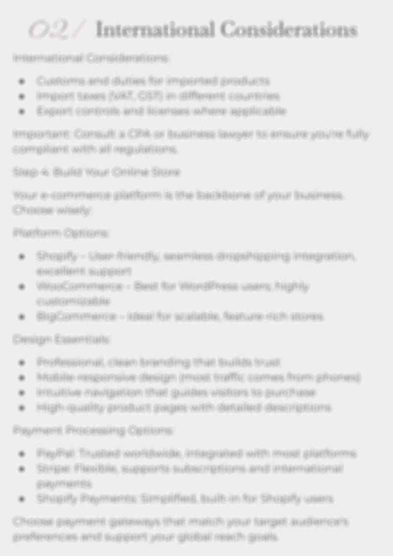 BluePrint DropShipping ebook