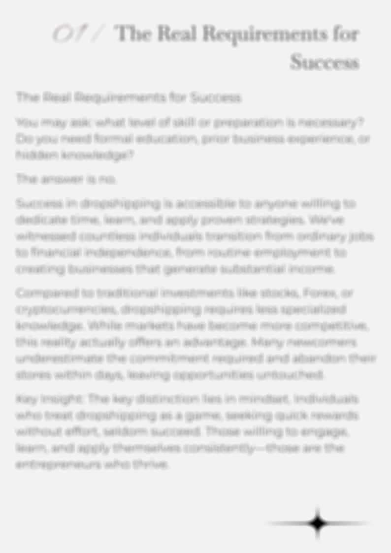 BluePrint DropShipping ebook